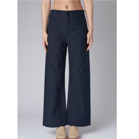 NWT Apiece Apart Merida Full Length Long Wide Leg Pants - Picture 3 of 11